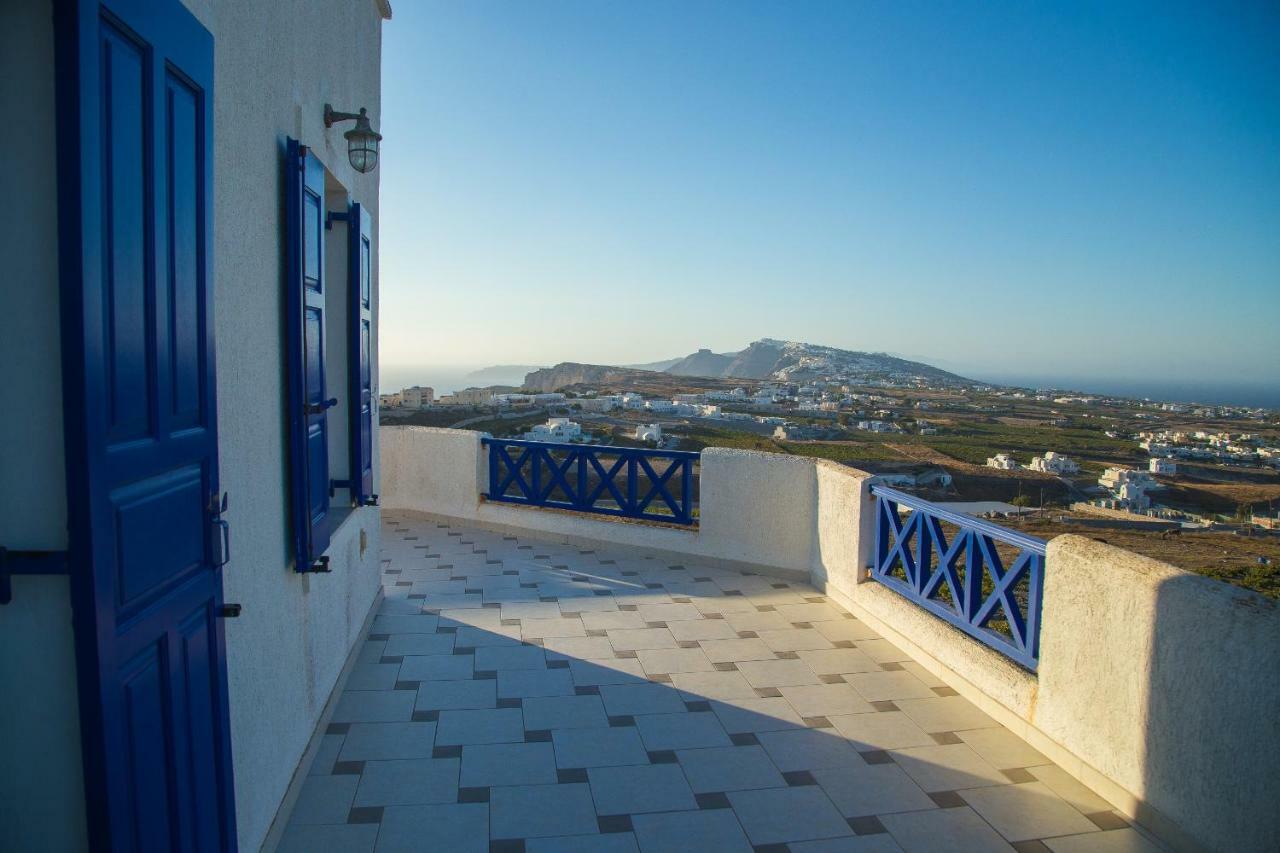 Villa Eva With Panoramic View Pýrgos Eksteriør bilde