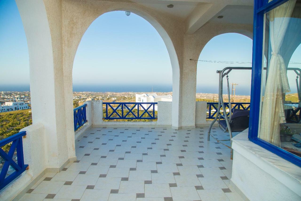 Villa Eva With Panoramic View Pýrgos Eksteriør bilde